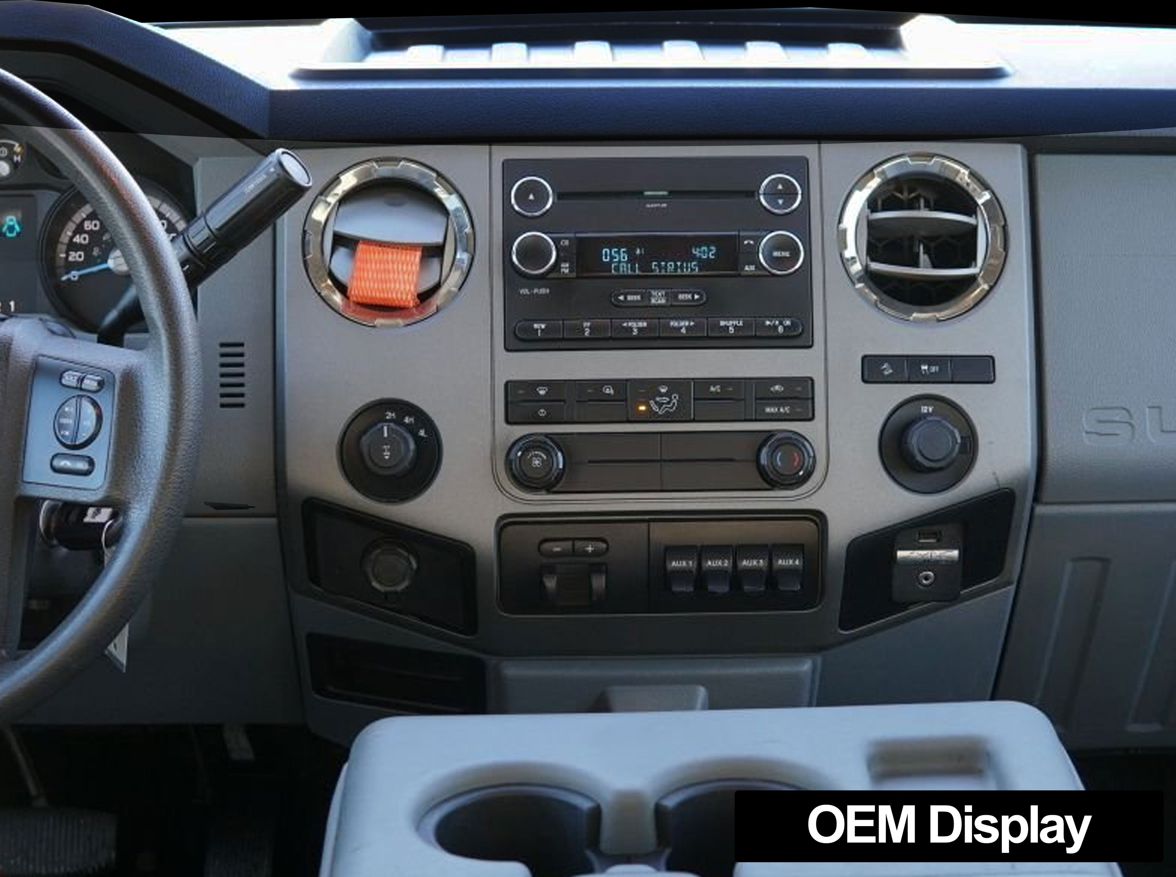H7 Stereo For Ford F250 2012-2015 Upgrade Plug & Play 128GB High-Performance System