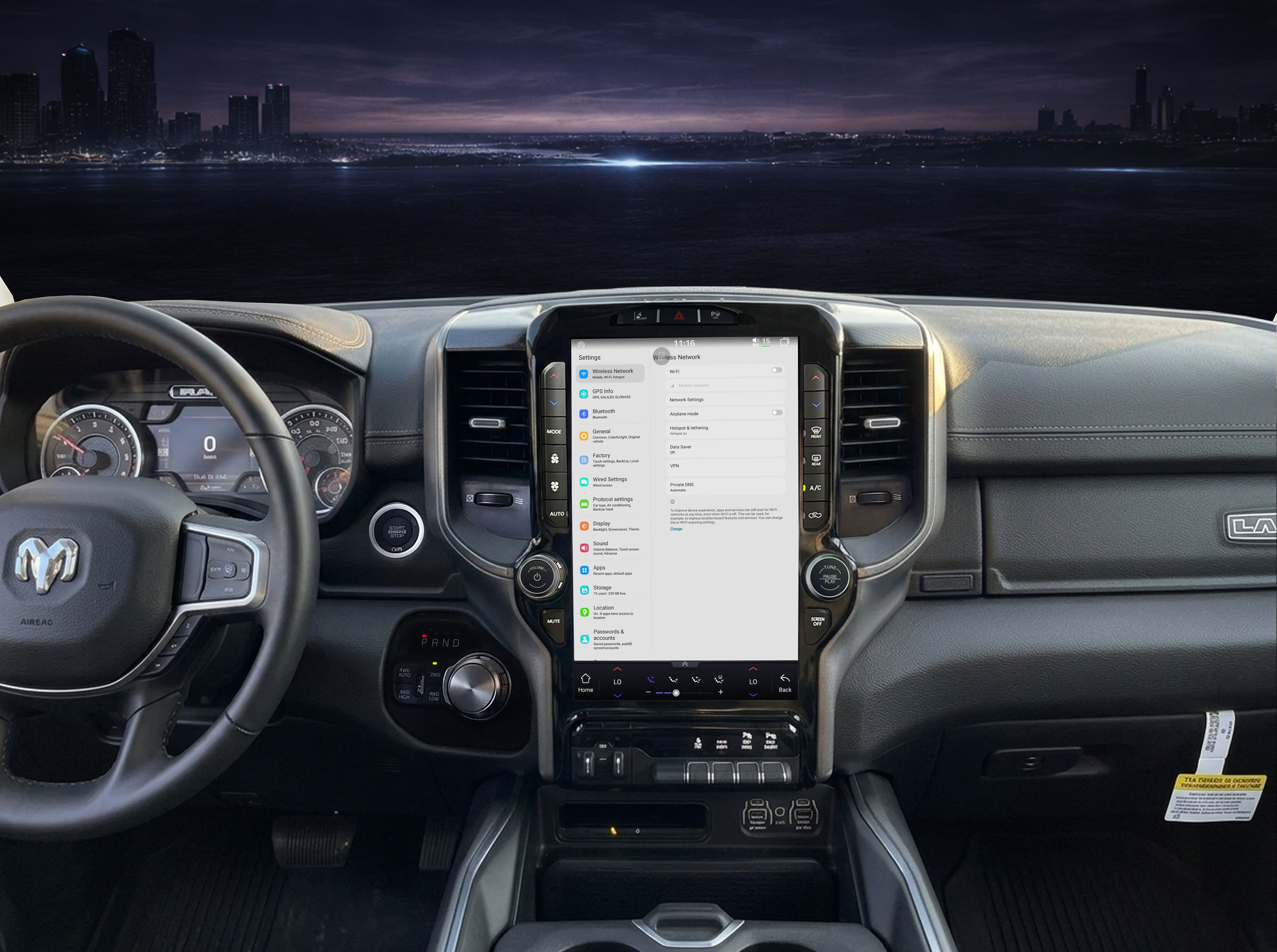 V7 Pro Dual 15-Inch Mega Screen Setup for Dodge RAM 1500 / 2500 / 3500 | Tesla-Style Upgrade